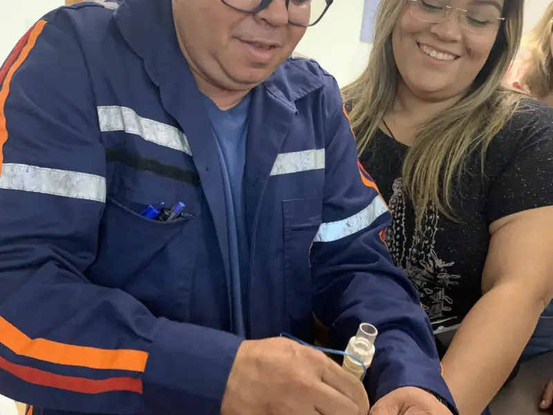 Turma do curso TEAM em atividade prática, foto 13